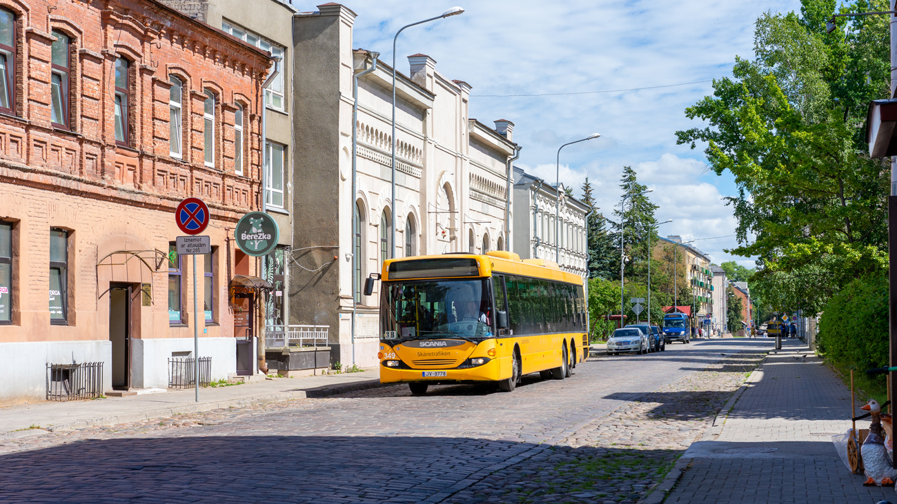 Daugavpils, Scania OmniLink CL94UB 6x2*4LB Nr. 349