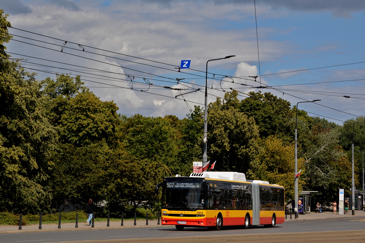 Warschau, Autosan Sancity M18LF LNG Nr. 7813