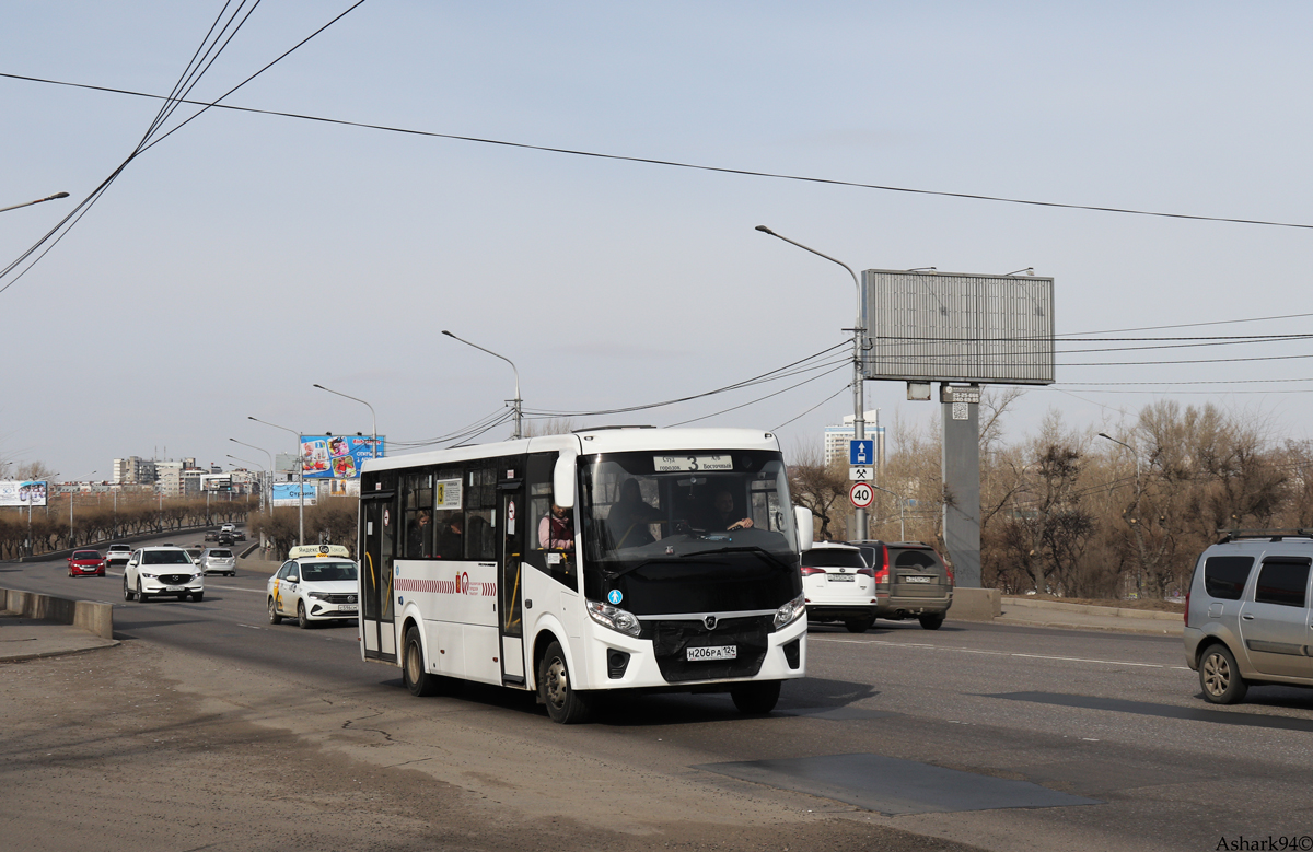 Красноярск, ПАЗ-320415-04 "Vector Next" № Н 206 РА 124
