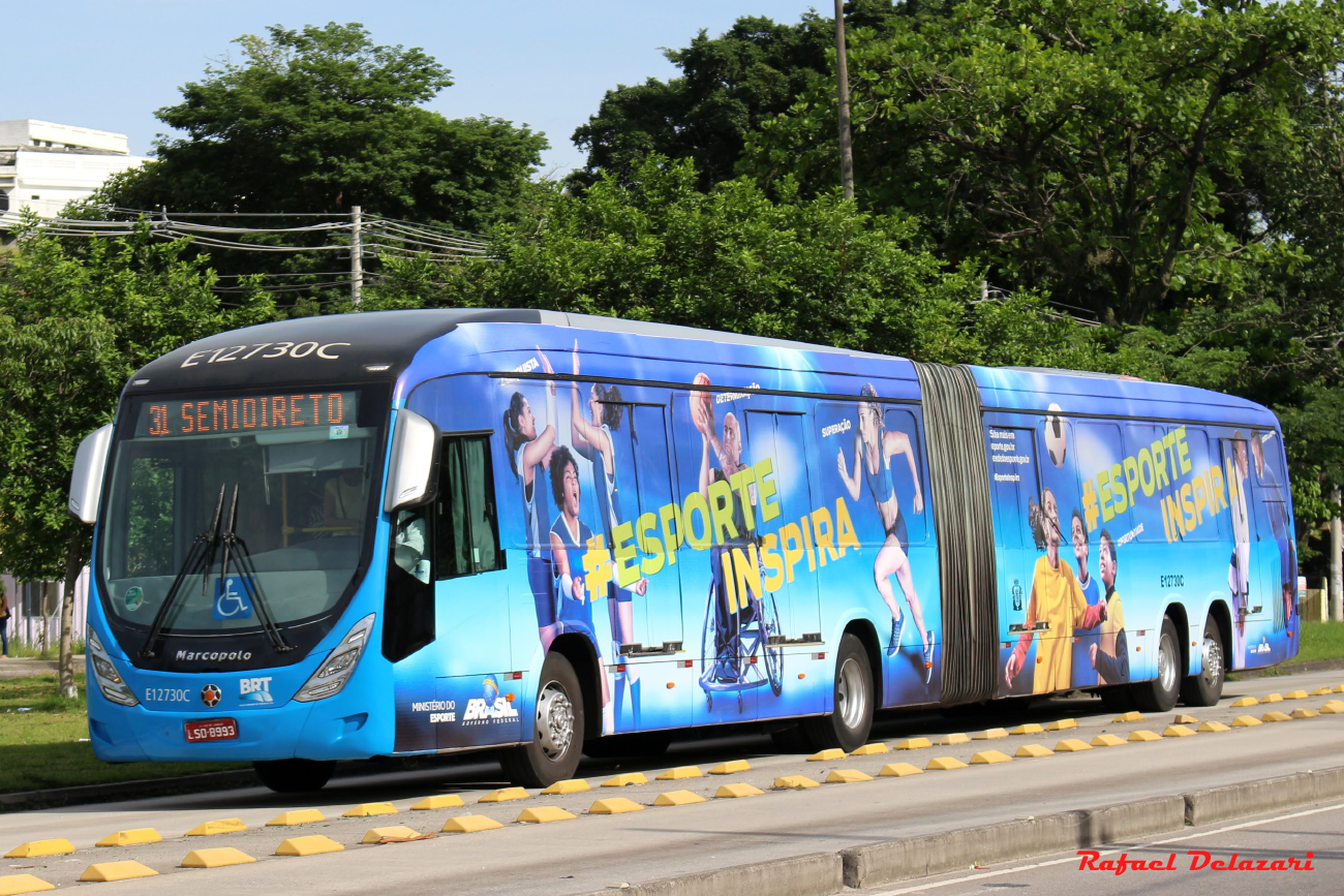 Rio de Janeiro, Marcopolo Gran Viale BRT S # E12730C