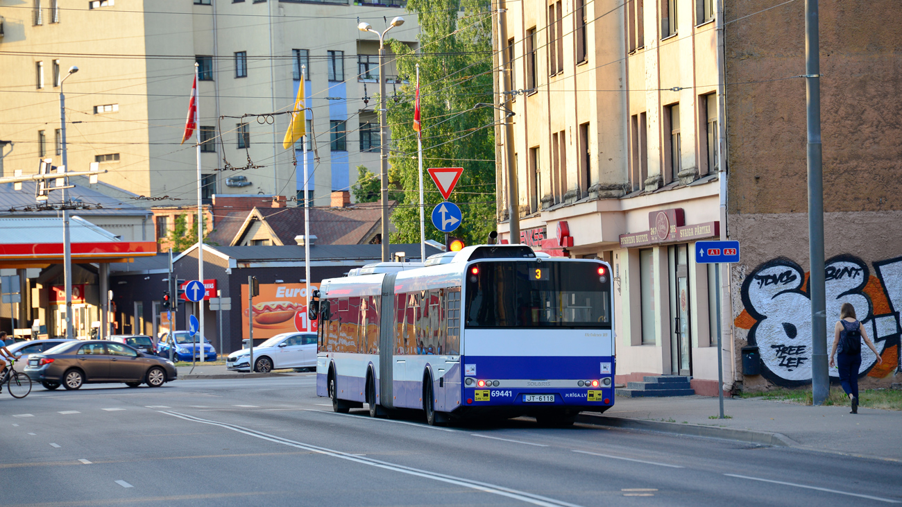 Riga, Solaris Urbino III 18 č. 69441
