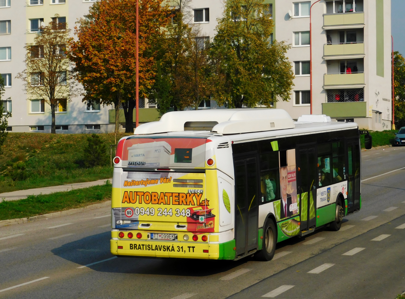 Trnava, Irisbus Citelis 12M CNG č. TT-099EK