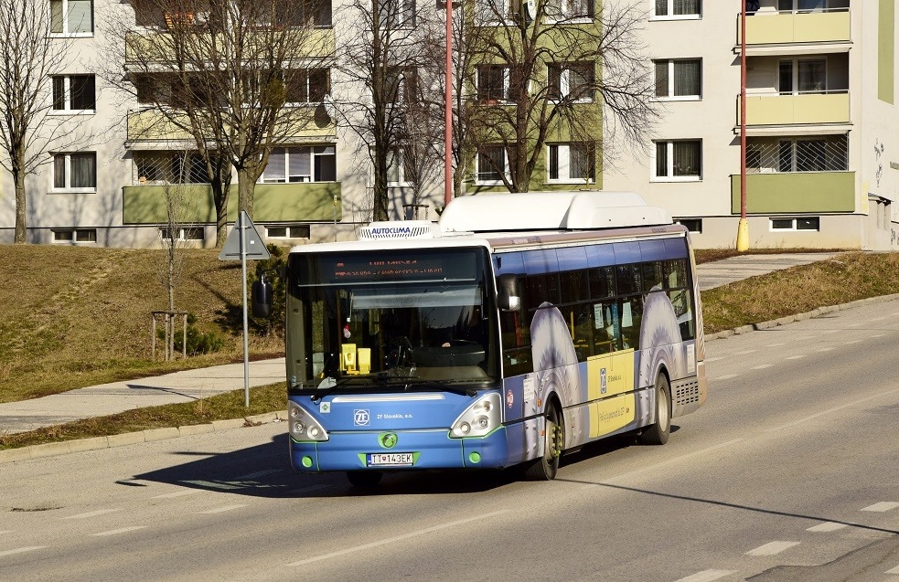 Trnava, Irisbus Citelis 12M CNG č. TT-143EK