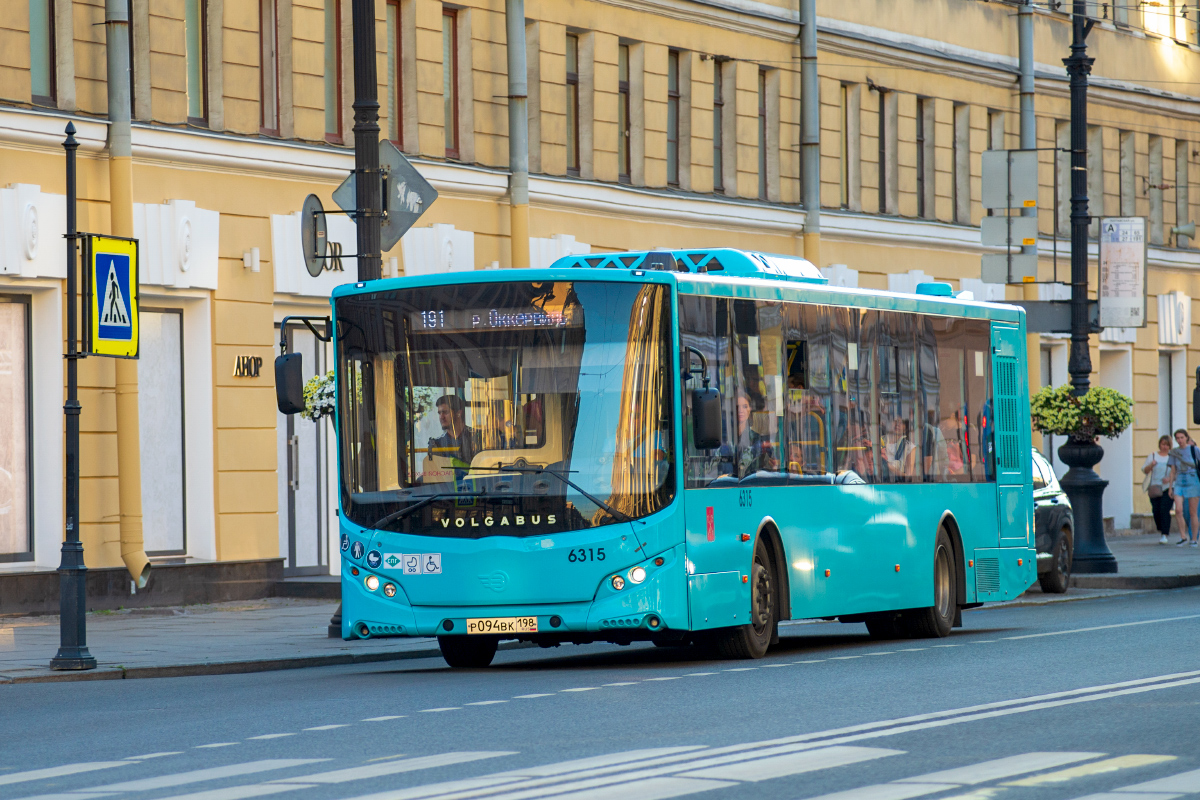 Saint Petersburg, Volgabus-5270.G4 (LNG) № 6315