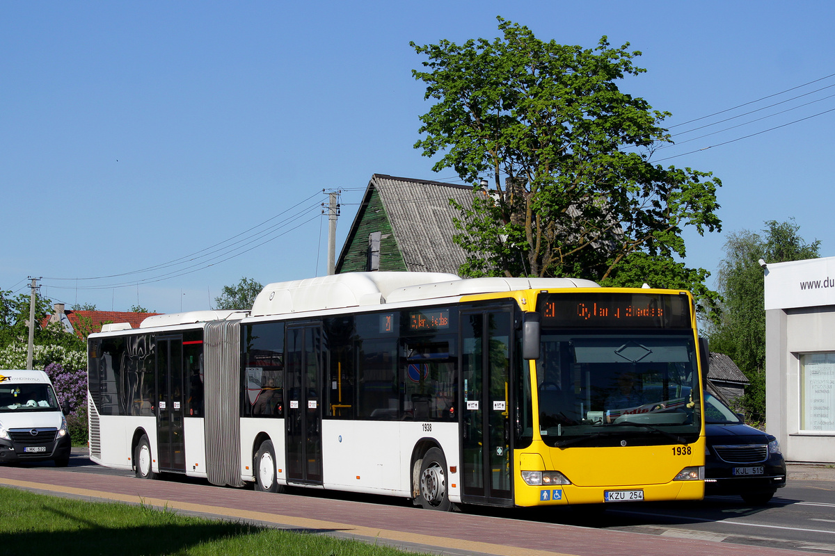 Шяуляй, Mercedes-Benz O530 Citaro Facelift G CNG № 1938