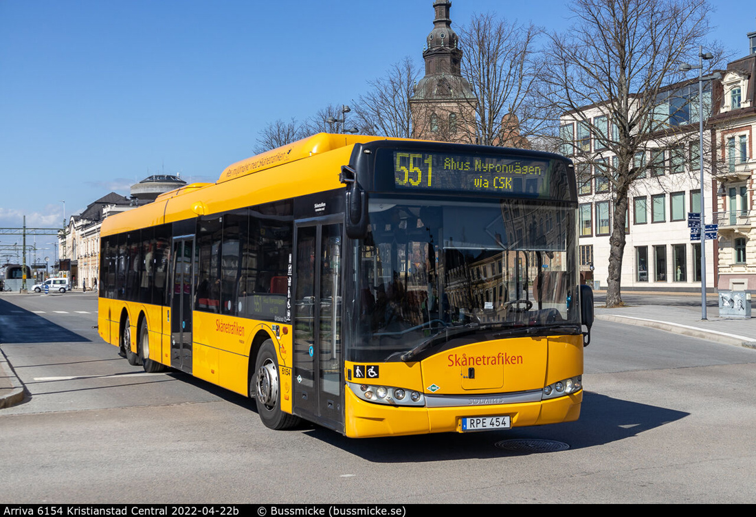 Kristianstad, Solaris Urbino III 15 LE CNG # 6154