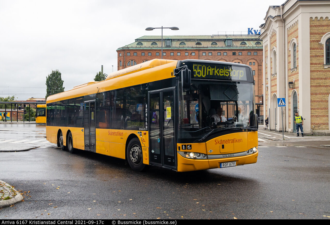 Kristianstad, Solaris Urbino III 15 LE CNG # 6167