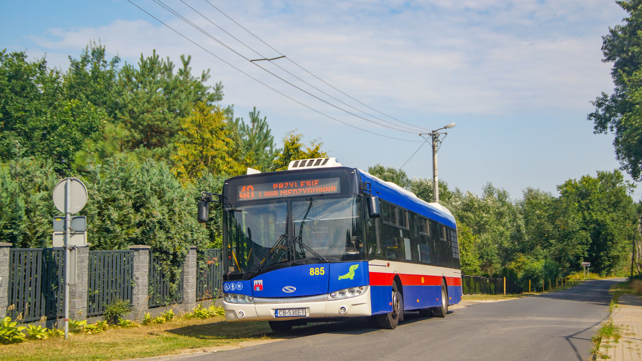 Bydgoszcz, Solaris Urbino III 12 No. 885