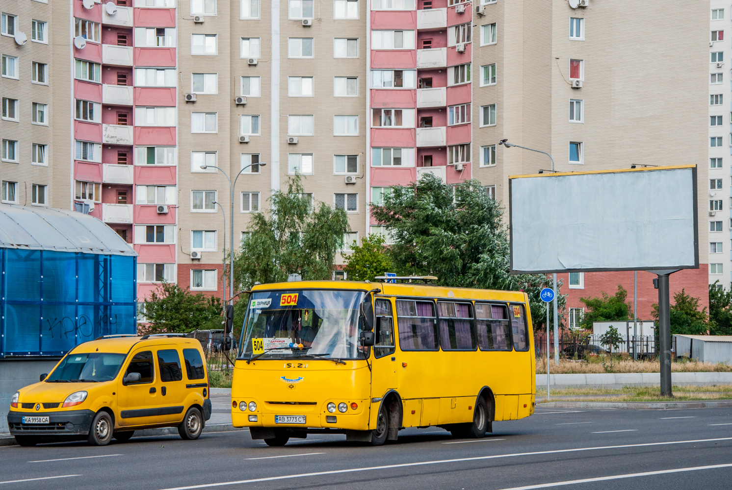 Kyiv, Bogdan А09202 # АВ 3773 СТ