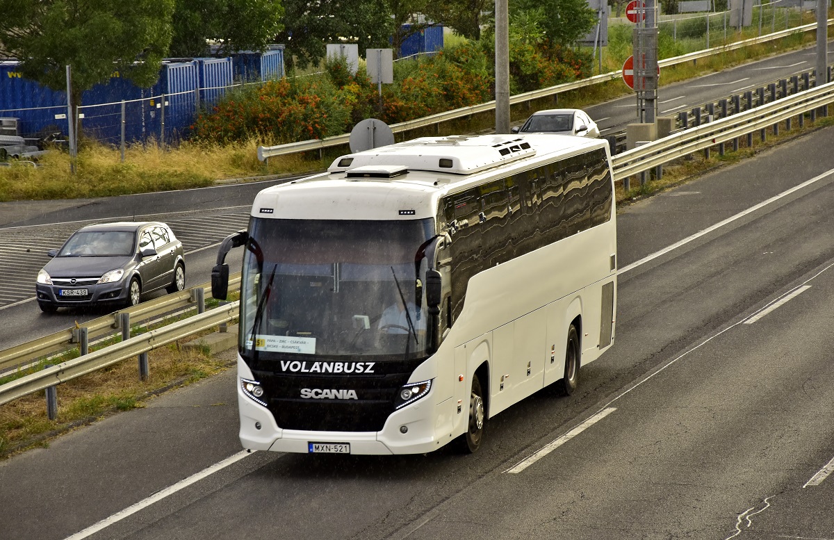 Budapest, Scania Touring HD (Higer A80T) # MXN-521