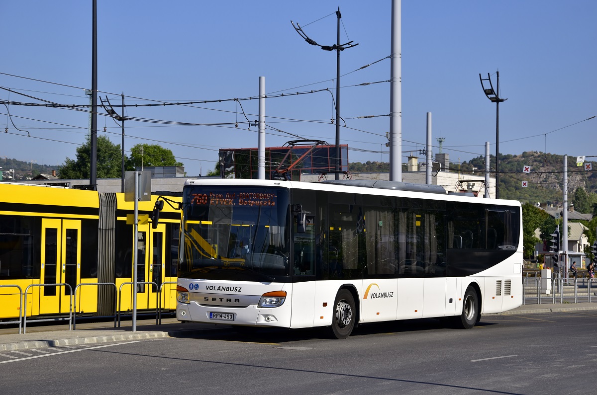 Budapest, Setra S415LE business No. RFW-499