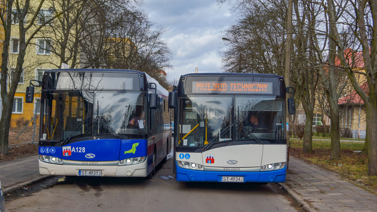Bydgoszcz, Solaris Urbino III 12 č. A128; Bydgoszcz, Solaris Urbino III 12 č. A131