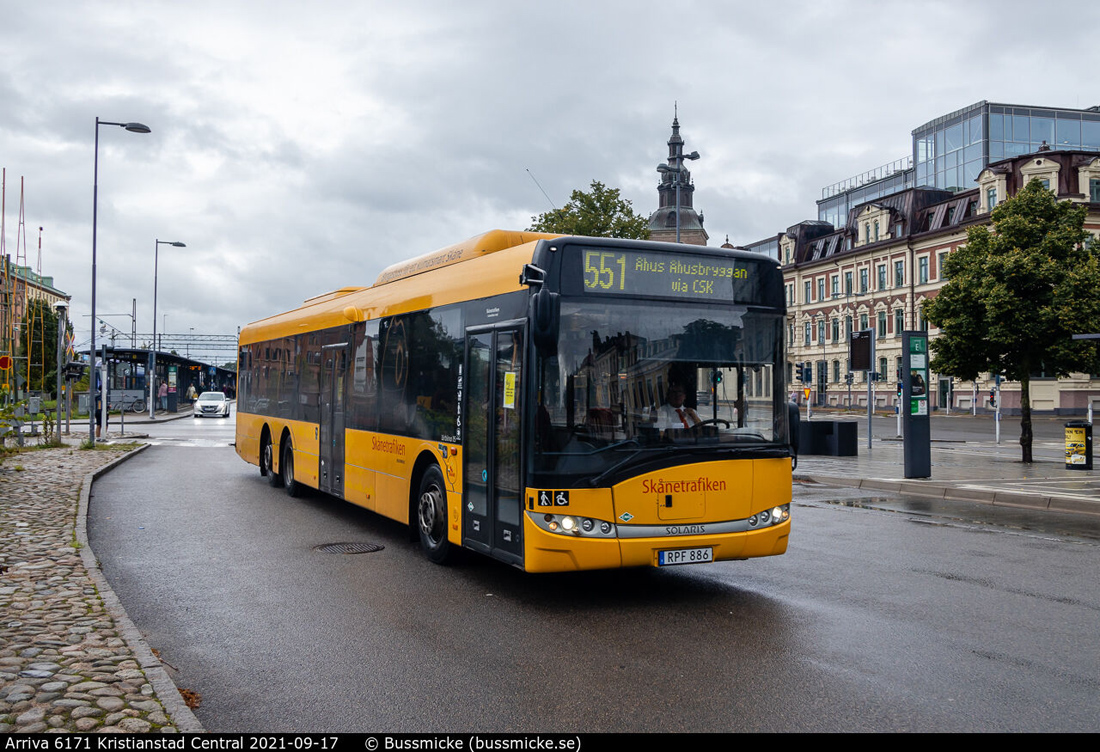 Kristianstad, Solaris Urbino III 15 LE CNG # 6171