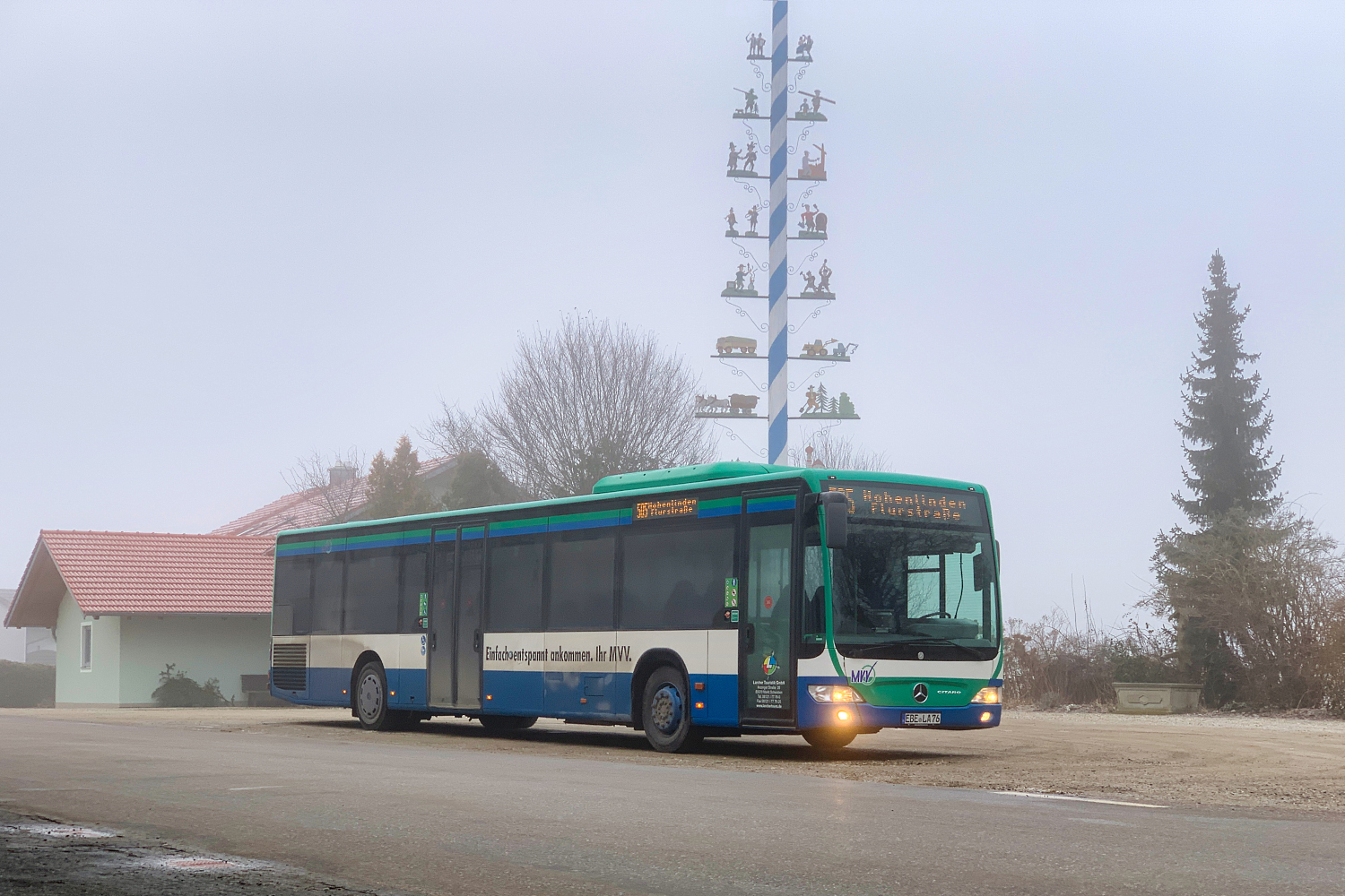 Ebersberg, Mercedes-Benz O530 Citaro Facelift MÜ č. EBE-LA 76