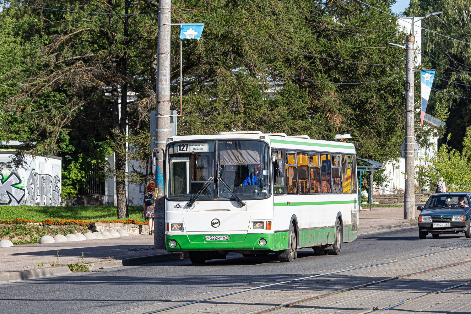 Smolensk, LiAZ-5256.36 # У 522 МТ 67