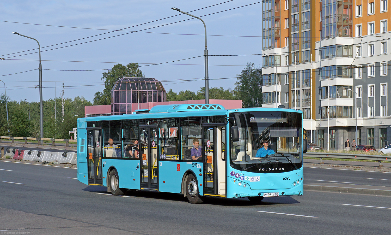 Saint Petersburg, Volgabus-5270.G4 (LNG) # 6393