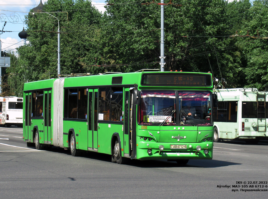 Mogilev, МАЗ-105.465 č. 2252