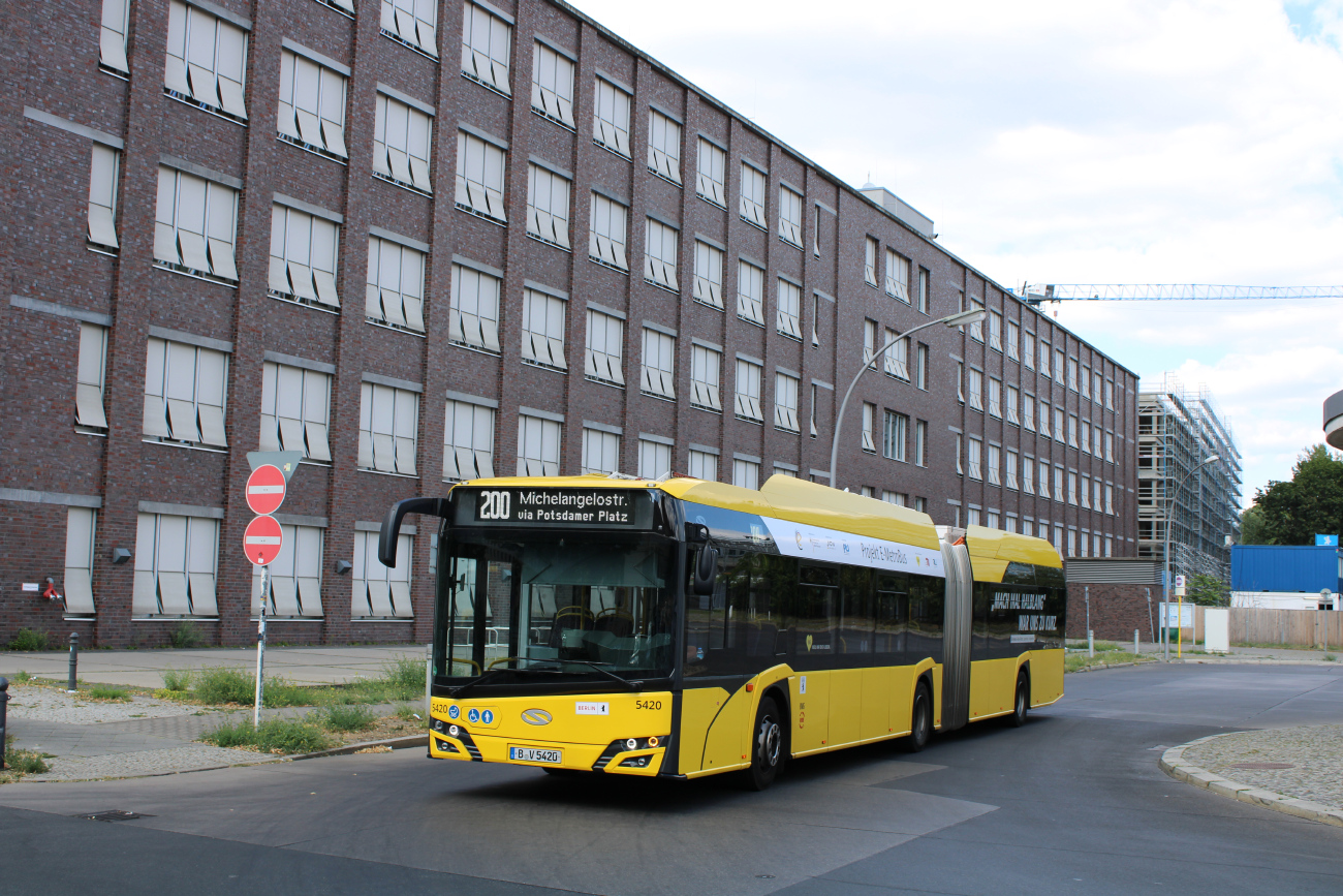 Berlin, Solaris Urbino IV 18 electric # 5420