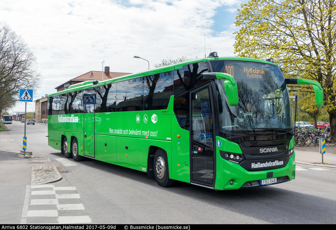Halmstad, Scania Interlink MD # 6802
