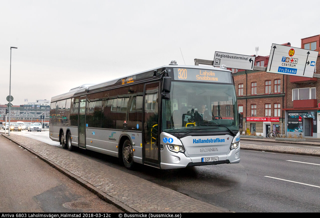 Хальмстад, Scania Citywide LE № 6803