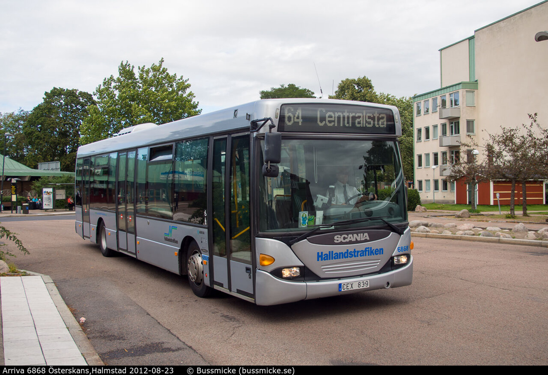 Halmstad, Scania OmniLink CL94UB 4X2LB # 6868