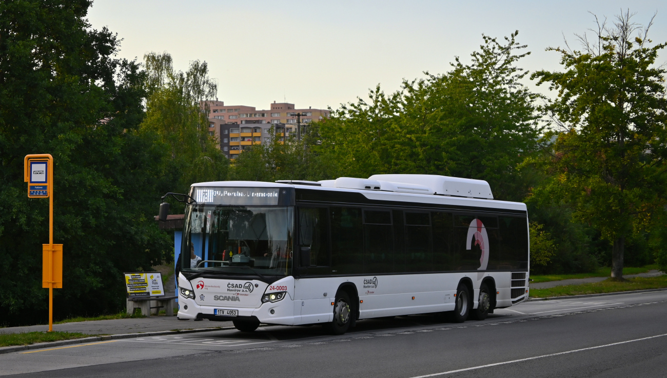 Ostrava, Scania Citywide LE 13.7M CNG # 24-0003