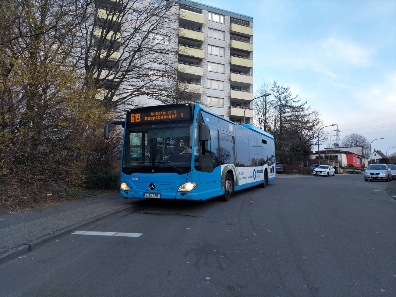 Wuppertal, Mercedes-Benz Citaro C2 LE # 1601