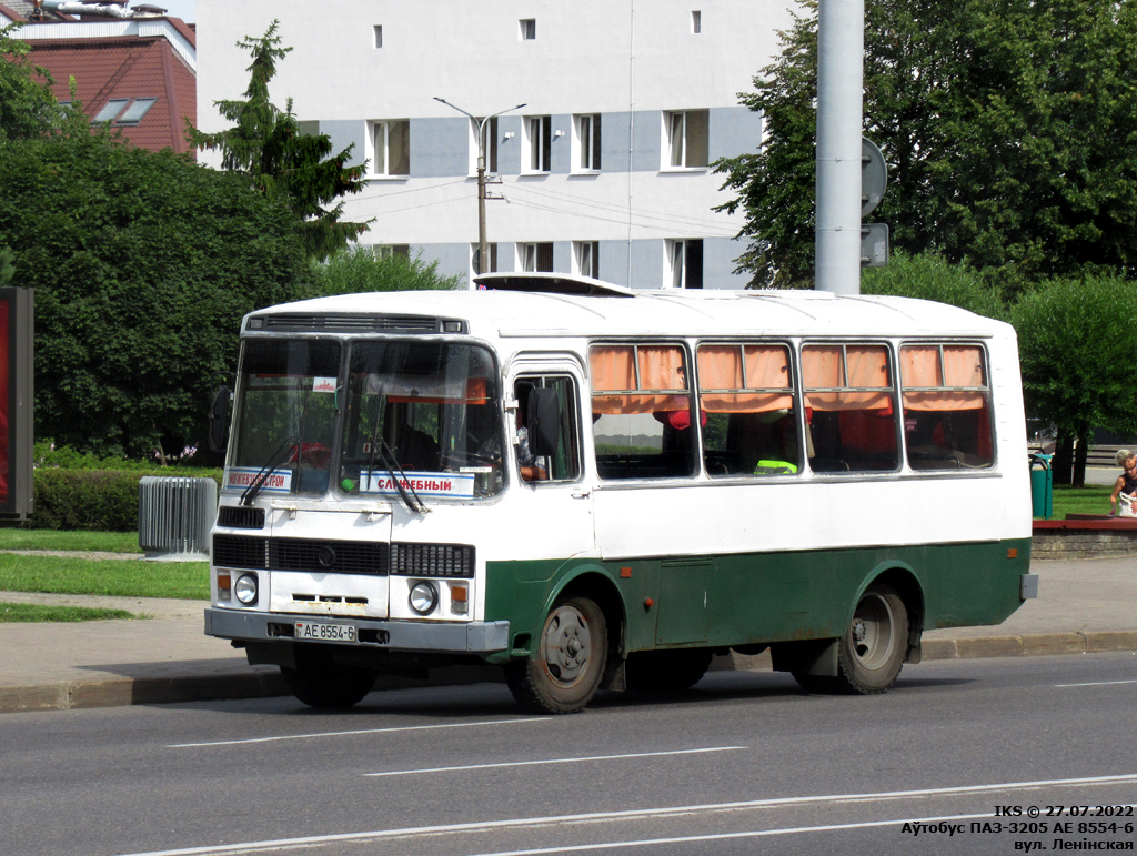 Mogilev, PAZ-3205 nr. АЕ 8554-6