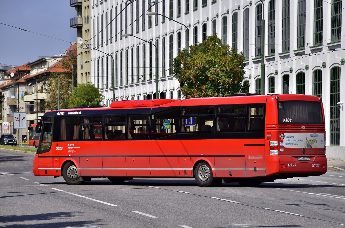 Bratislava, SOR CN 12.3 No. 8581