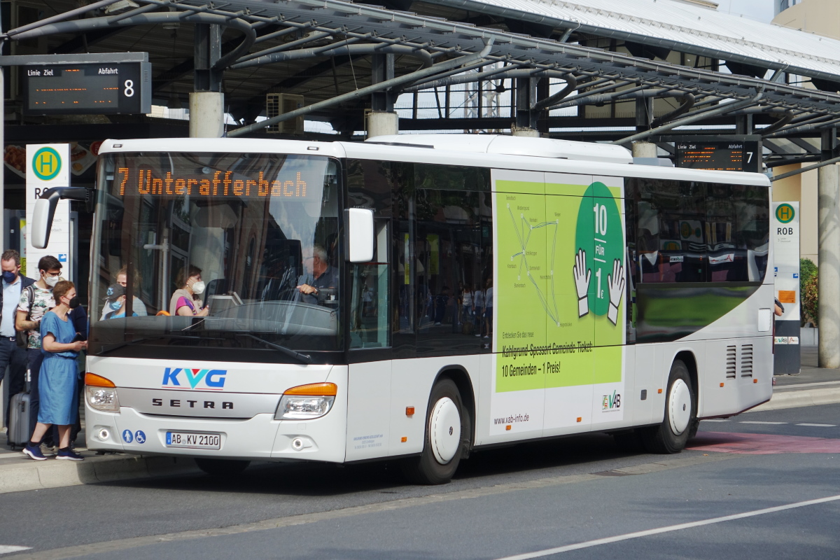 Aschaffenburg, Setra S415LE business # AB-KV 2100