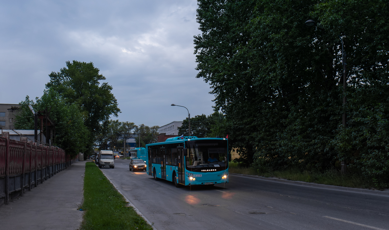 Saint Petersburg, Volgabus-5270.G4 (LNG) # 6317