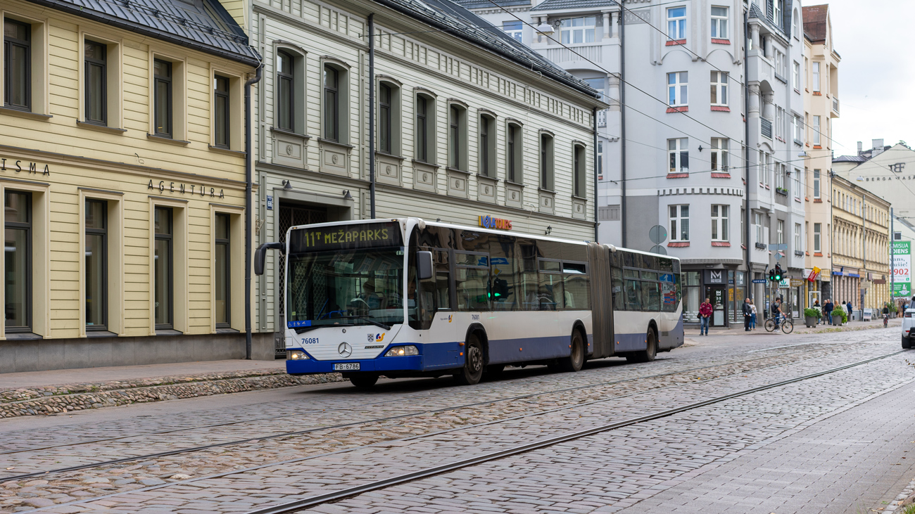 Riga, Mercedes-Benz O530 Citaro G # 76081