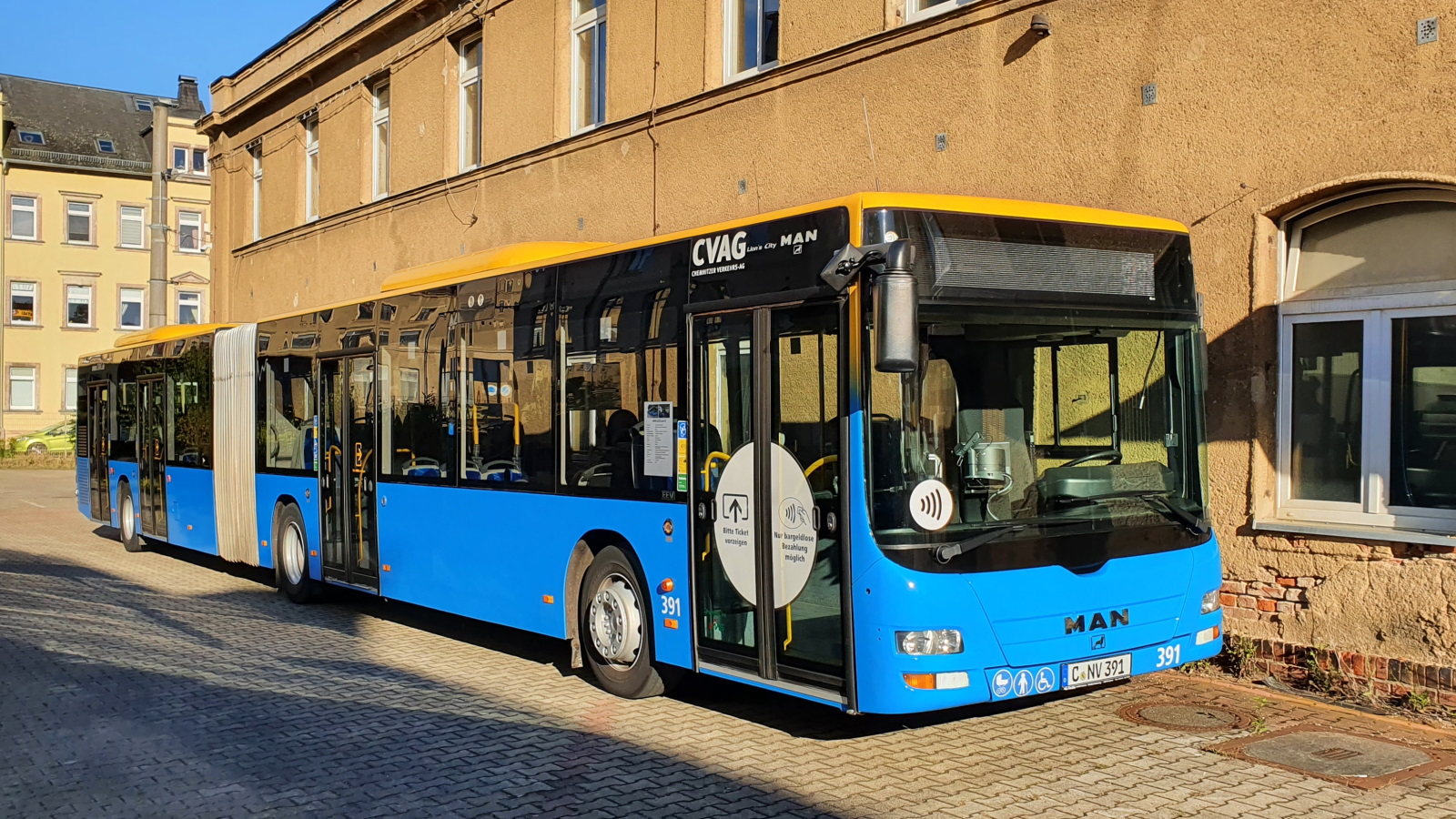 Chemnitz, MAN A23 Lion's City GL NG323 № 391