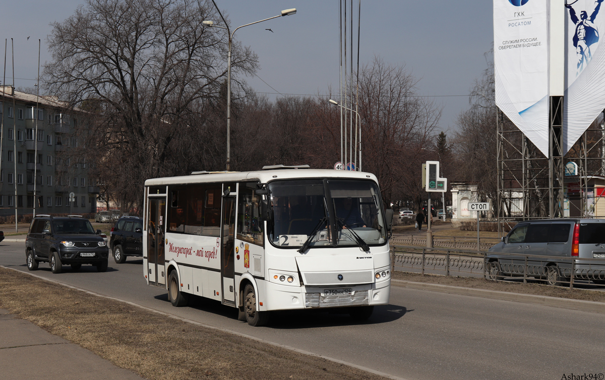 Zheleznogorsk (Krasnoyarskiy krai), PAZ-320414-05 "Vector" (3204ER, -EF) # Р 750 НН 124