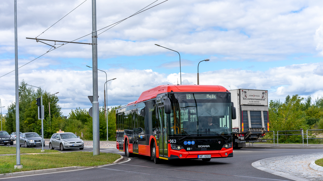 Daugavpils, Scania Citywide LF II 12M CNG # 363