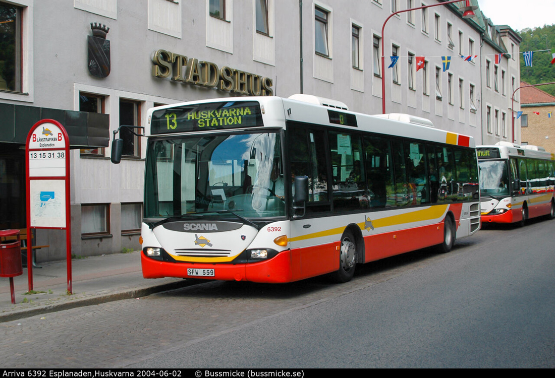 Jönköping, Scania OmniLink CL94UB 4X2LB # 6392