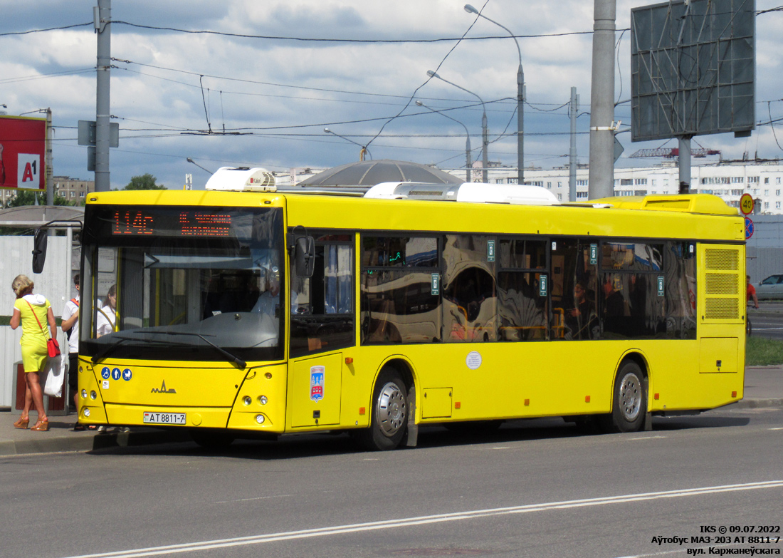 Minsk, MAZ-203.015 # 034215