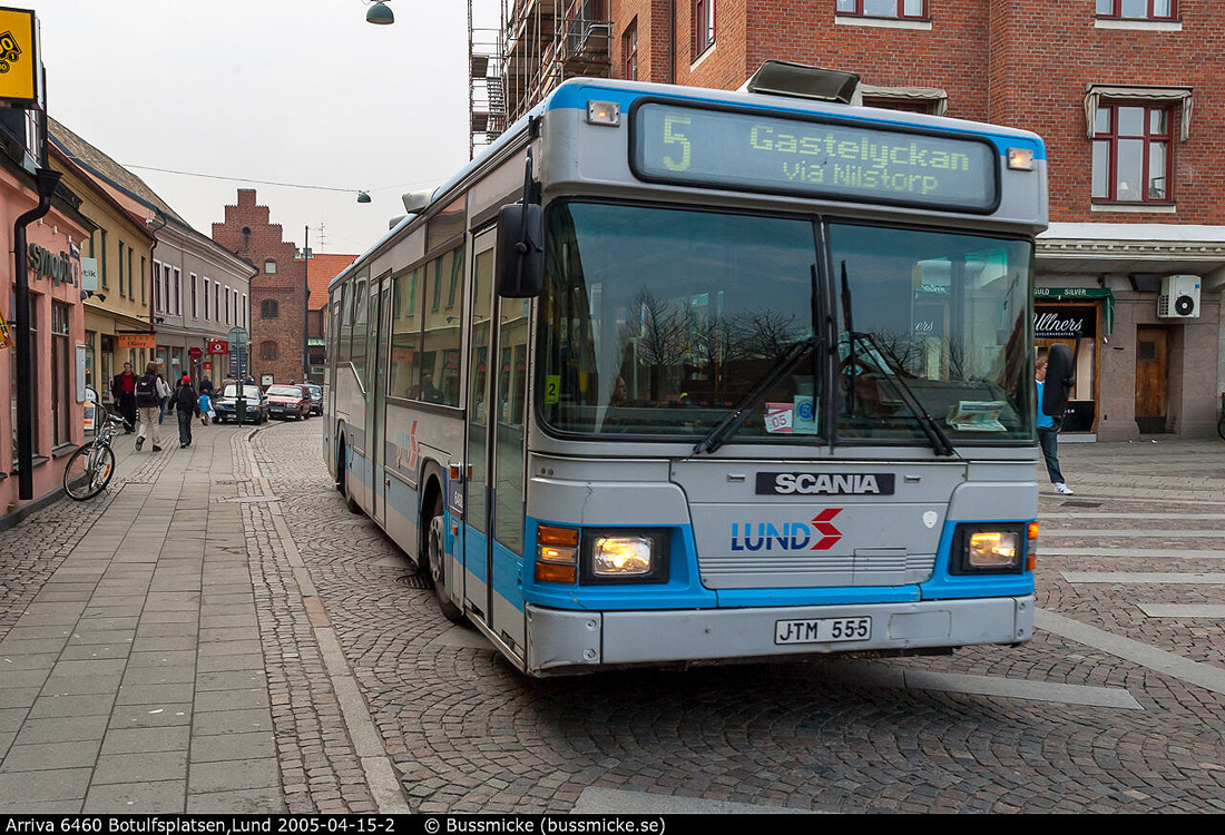 Lund, Scania MaxCi # 6460