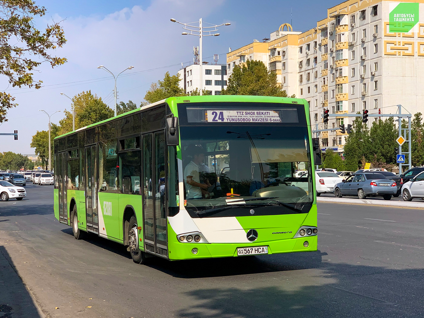 Ташкент, Mercedes-Benz Conecto II № 02081