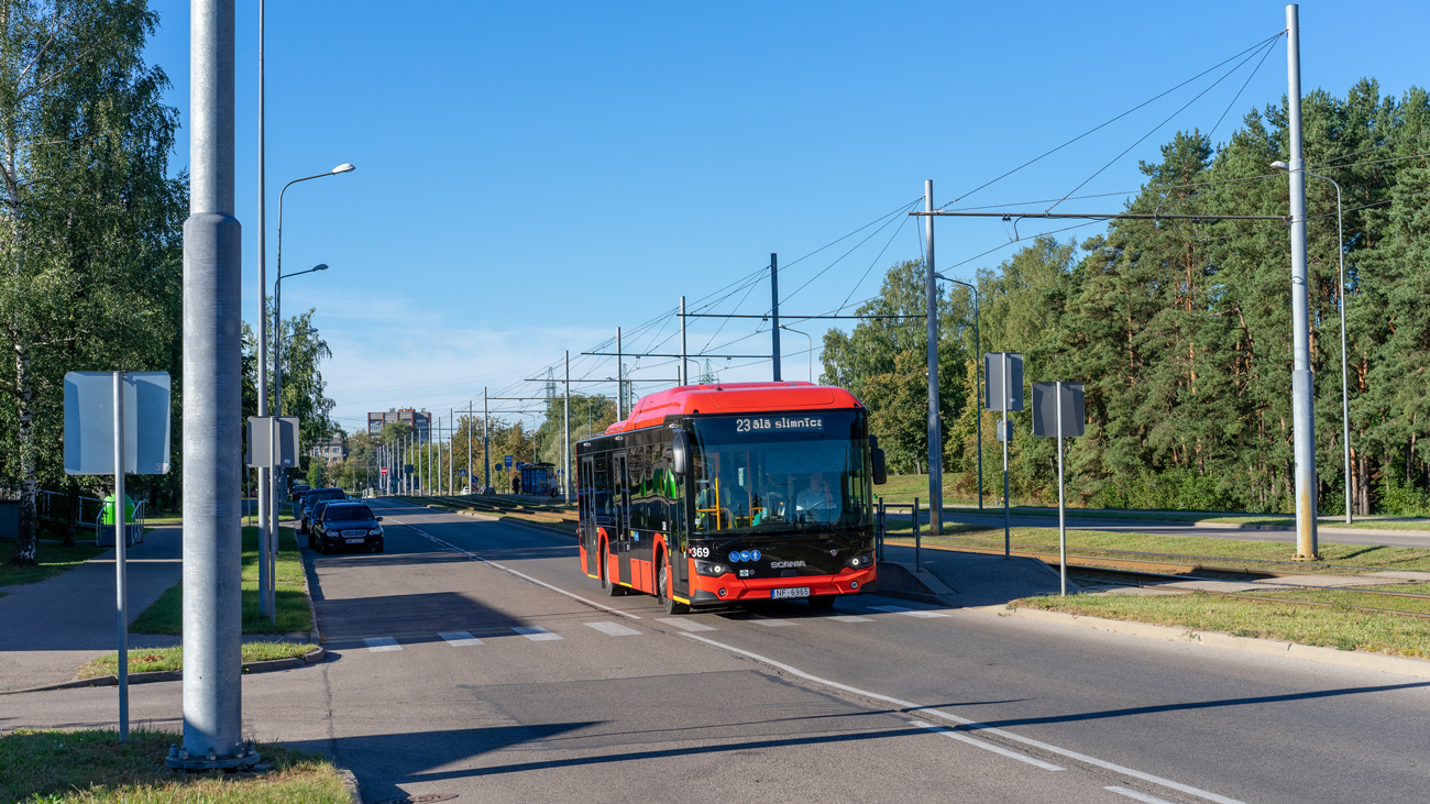 Daugavpils, Scania Citywide LF II 12M CNG №: 369