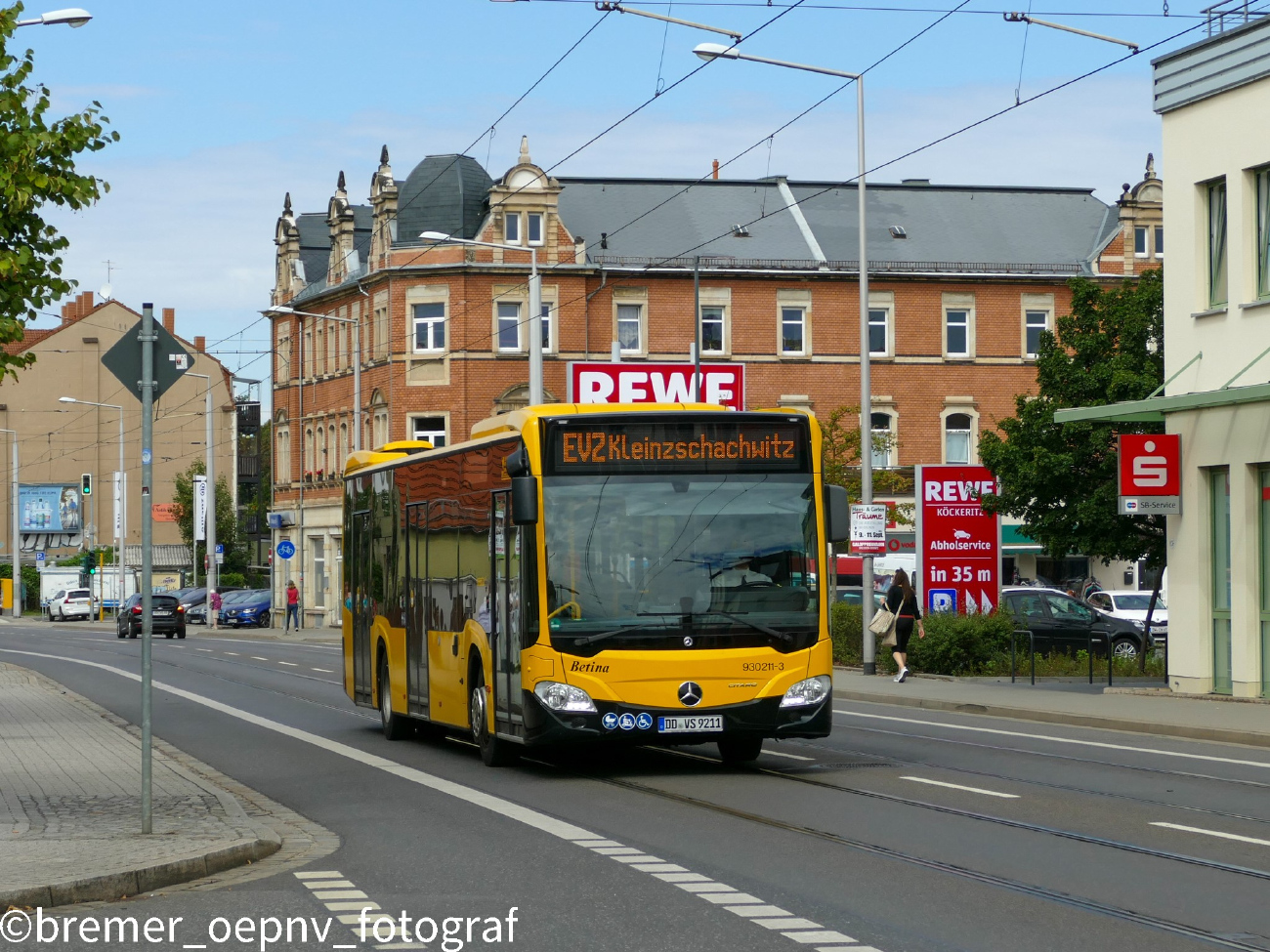 Dresden, Mercedes-Benz Citaro C2 Hybrid # 930 211-3