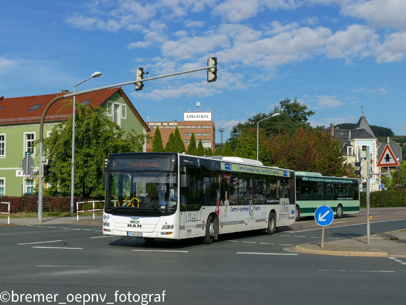 Pirna, MAN A37 Lion's City NL293 №: 6021