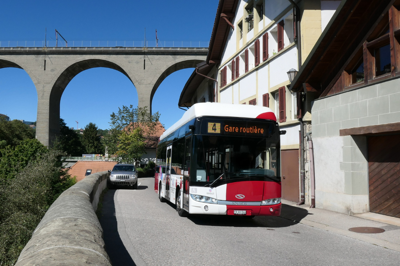 Fribourg, Solaris Urbino III 8,9 LE electric No. 6101