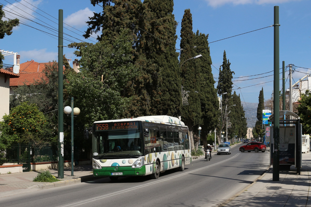 Ateny, Irisbus Citelis 12M CNG # 9014