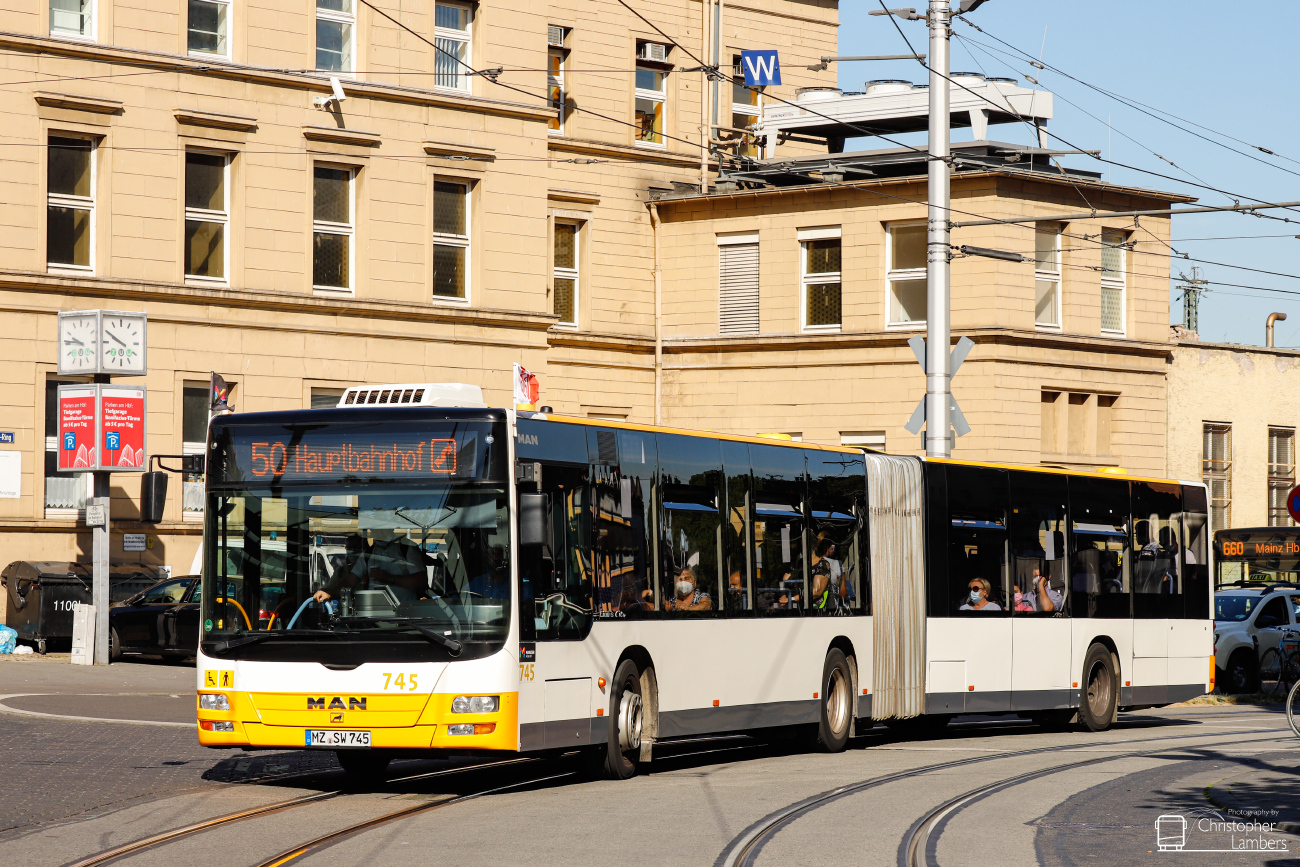 Mainz, MAN A23 Lion's City G NG313 # 745