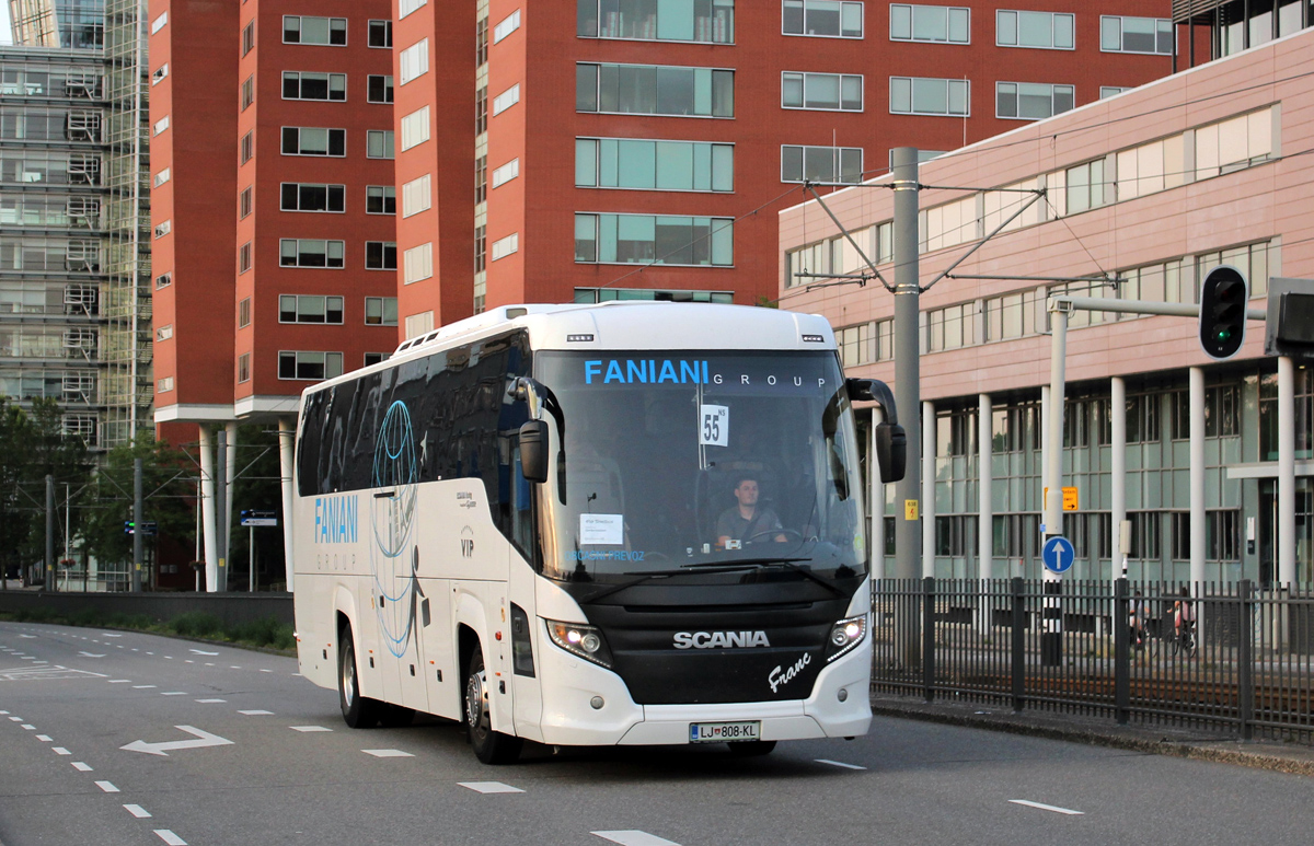 Любляна, Scania Touring HD (Higer A80T) № LJ 808-KL