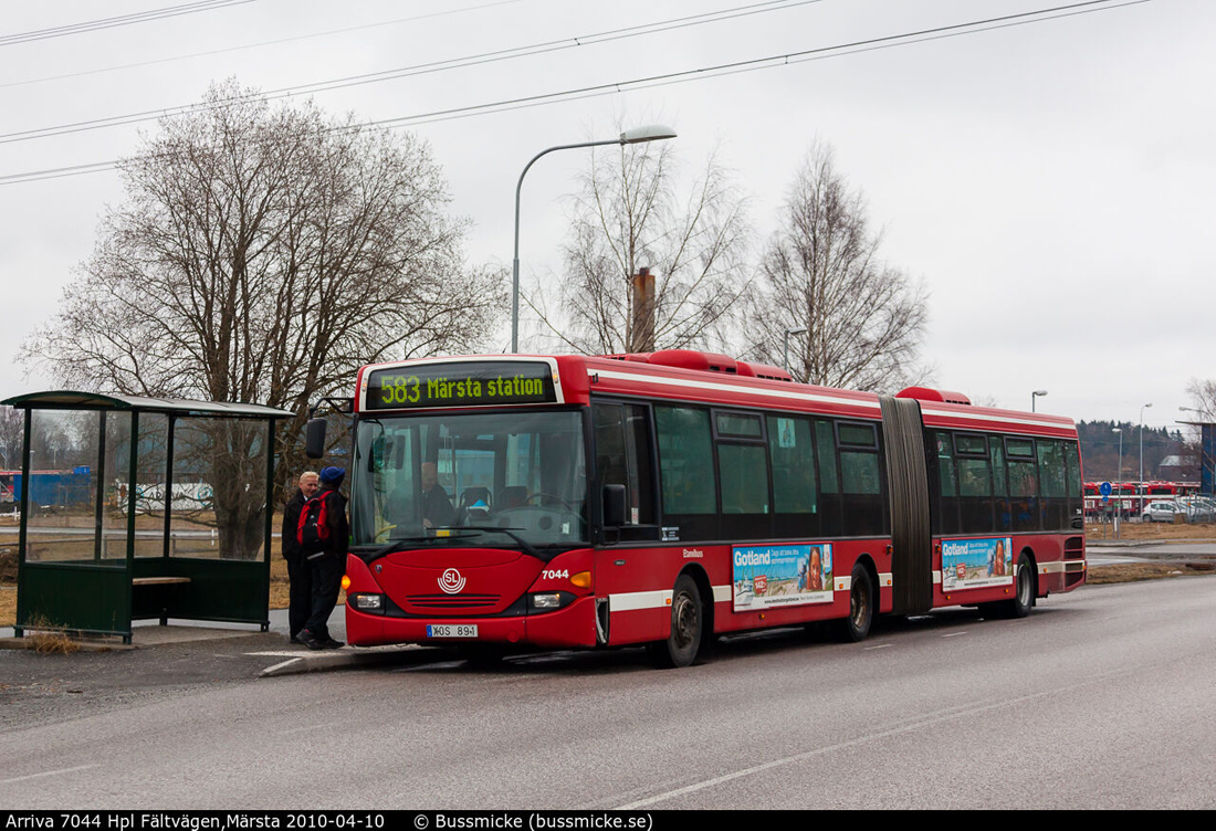 Stockholm, Scania OmniLink CL94UA 6x2/2LB # 7044