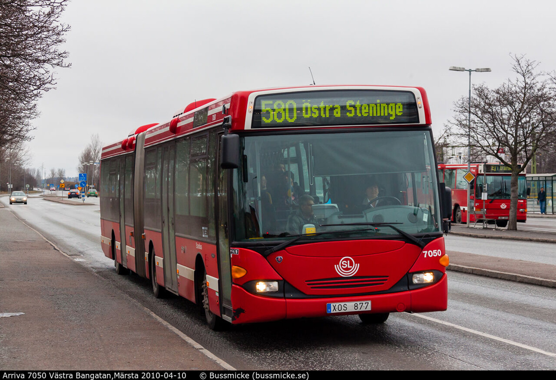 Stockholm, Scania OmniLink CL94UA 6x2/2LB # 7050