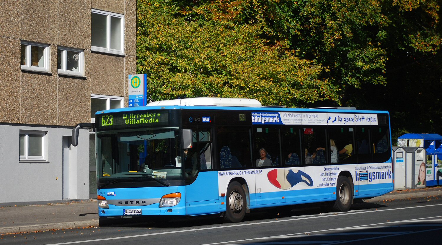 Wuppertal, Setra S415NF No. 0842