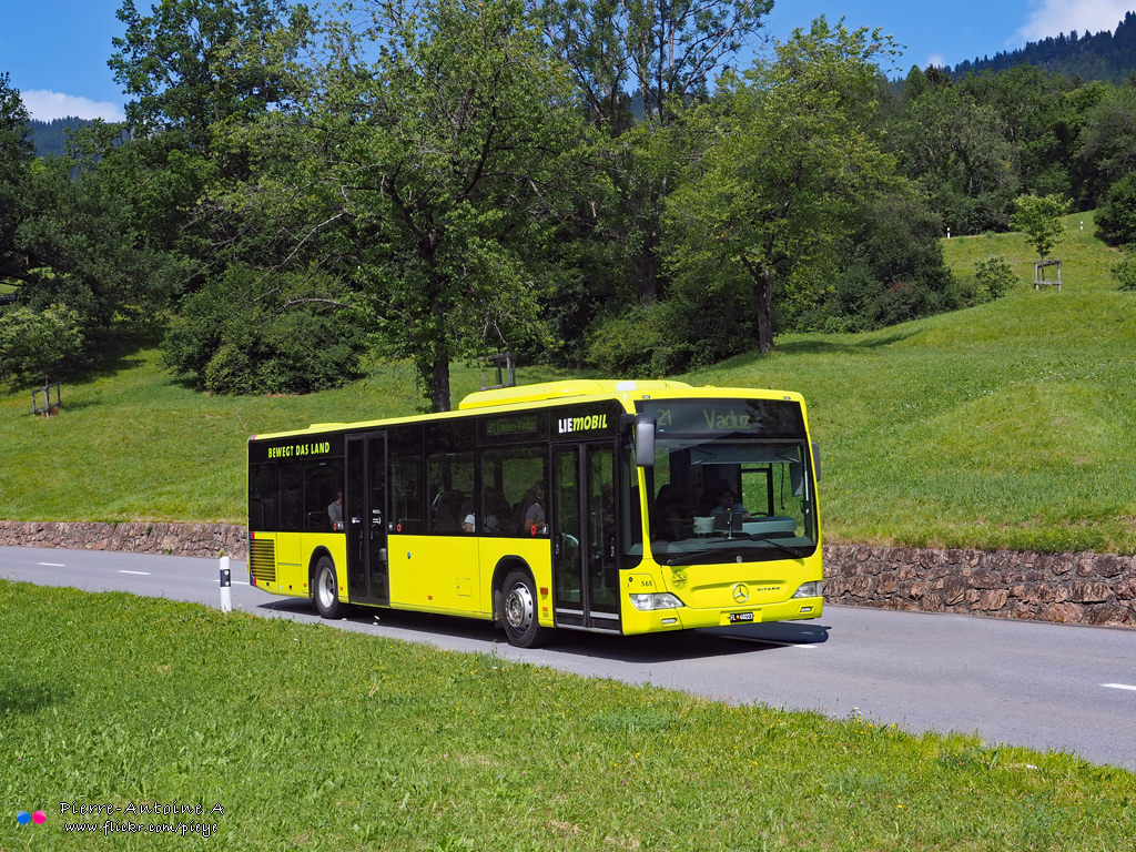 Vaduz, Mercedes-Benz O530 Citaro Facelift Ü # 565